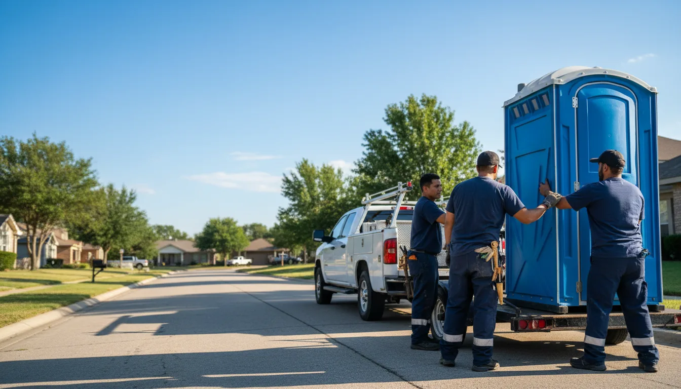 Portable Toilet Rental in Crete, IL near me